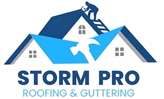 Storm Pro Roofing and Guttering Cork Logo Header